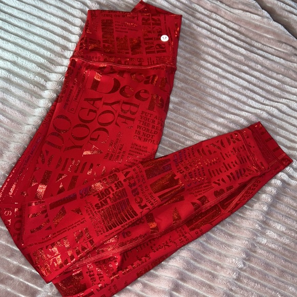 Lululemon Wunder Under High-Rise Tight 28” Full-On Luxtreme Manifesto 20YR. NWOT - Picture 7 of 12